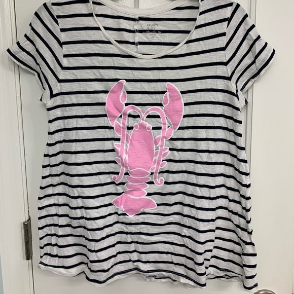 🎉Lobster tee shirt, size M, 100% cotton, short sleeves - Picture 1 of 5